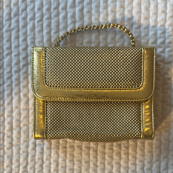 Gold Chain Shoulder Bag Vintage - Picture 6 of 7